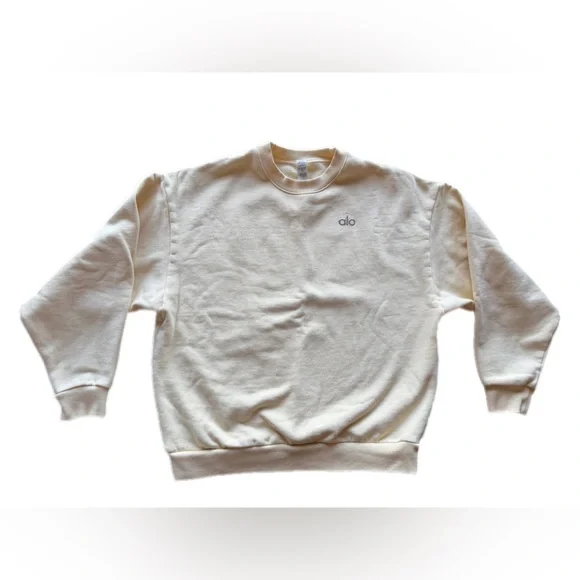 Alo yoga accolade pullover Medium Candlelight yellow (pale yellow) - Picture 6 of 7